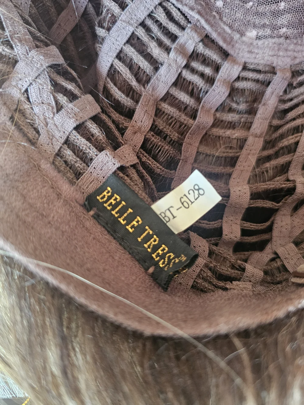 Belle Tress Tropical Punch HF in Brown Sugar Sweet Cream Tag Box